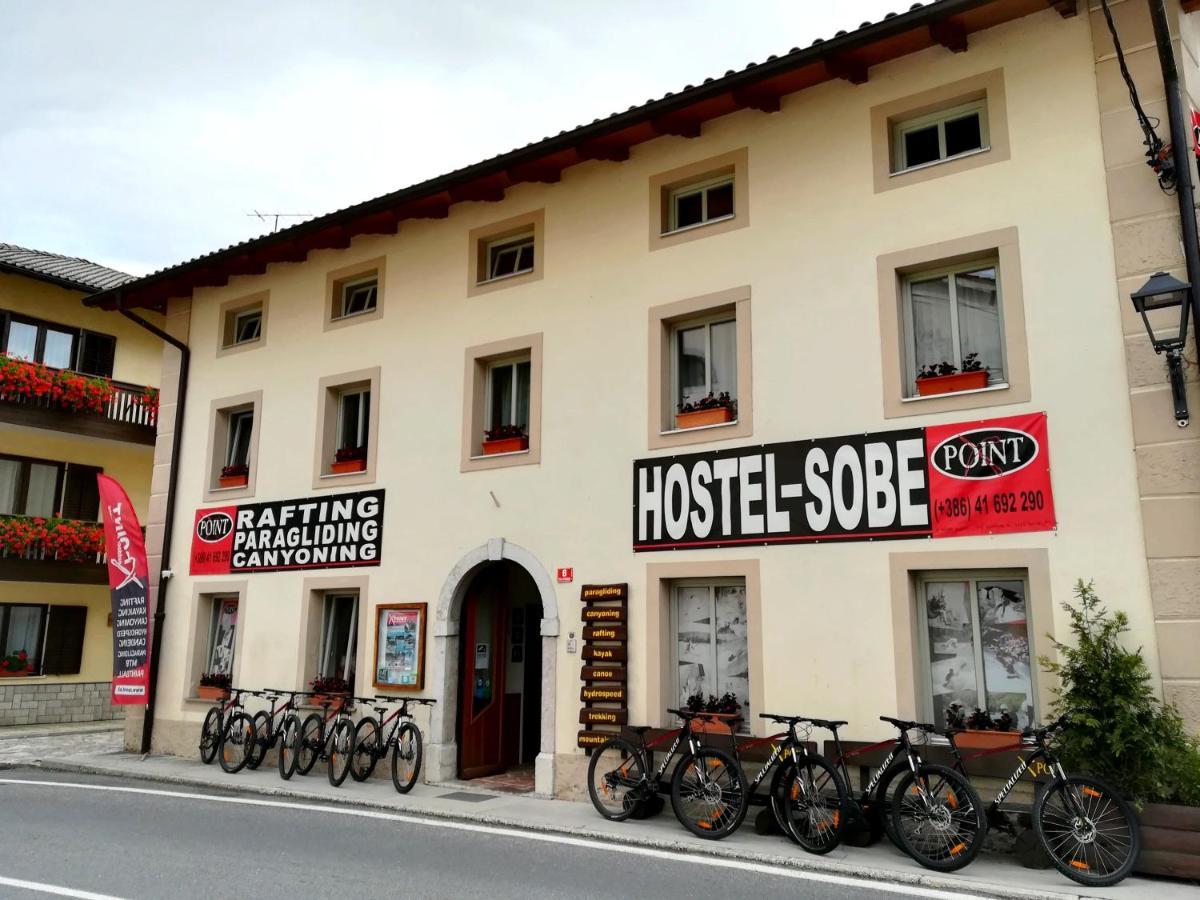 Hostel X Point Kobarid Esterno foto