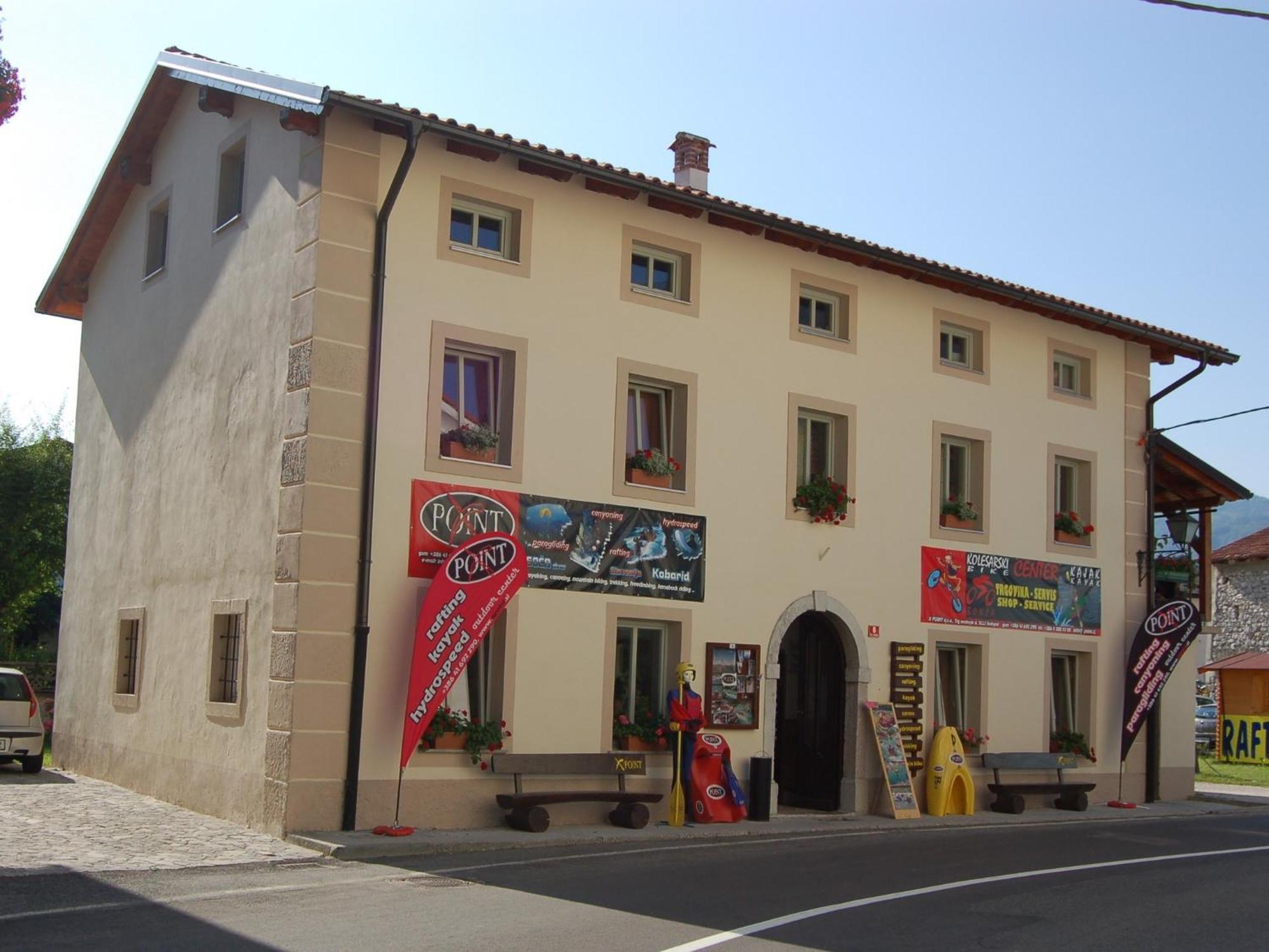 Hostel X Point Kobarid Esterno foto