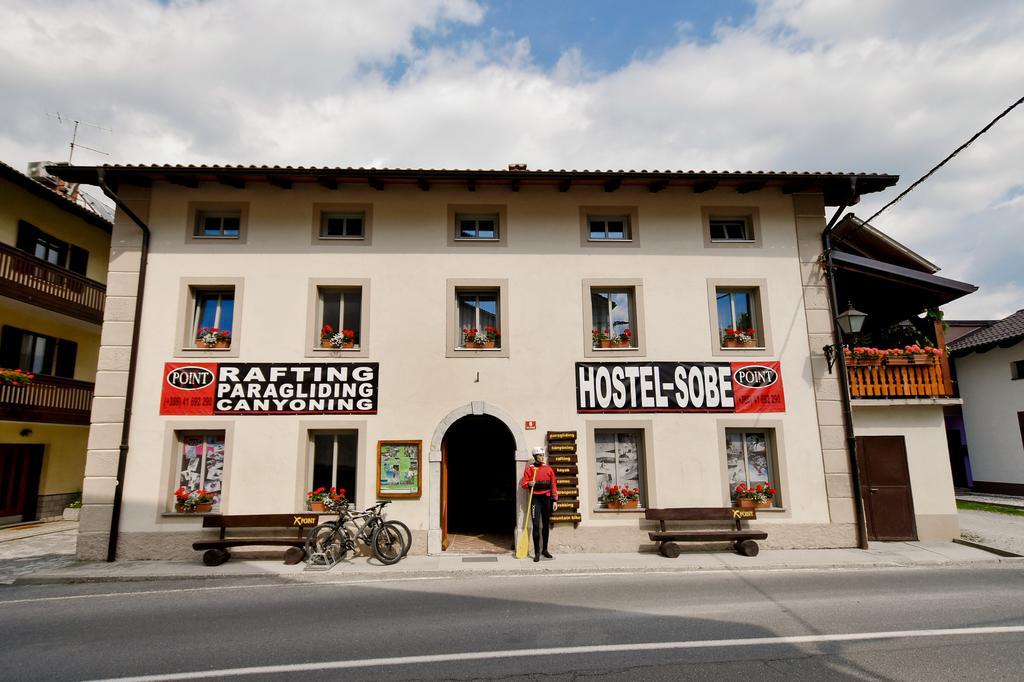 Hostel X Point Kobarid Esterno foto